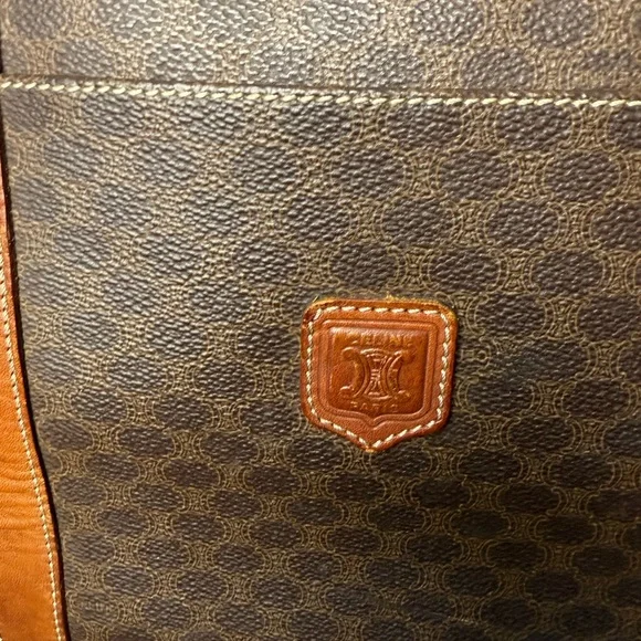 Celine coated canvas tote. - Picture 4 of 13